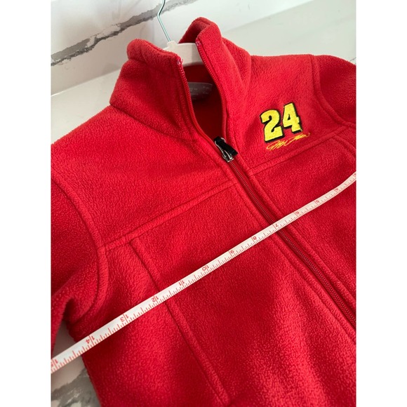 Columbia Jeff Gordon 24 Fleece Jacket Red Youth Size Small‎ (8) - Picture 6 of 10